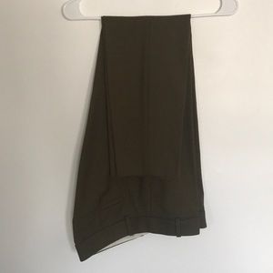 Olive Green J. Crew Slacks